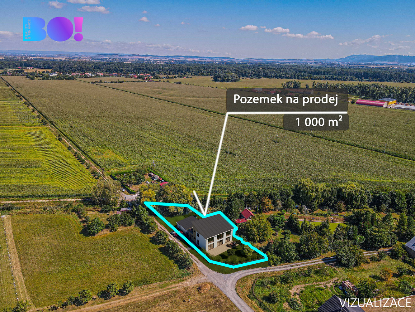 Prodej stavebního pozemku 1 000 m² – fotografie 5
