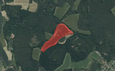 Prodej pole 68 642 m², Hněvnice, okres Plzeň-sever