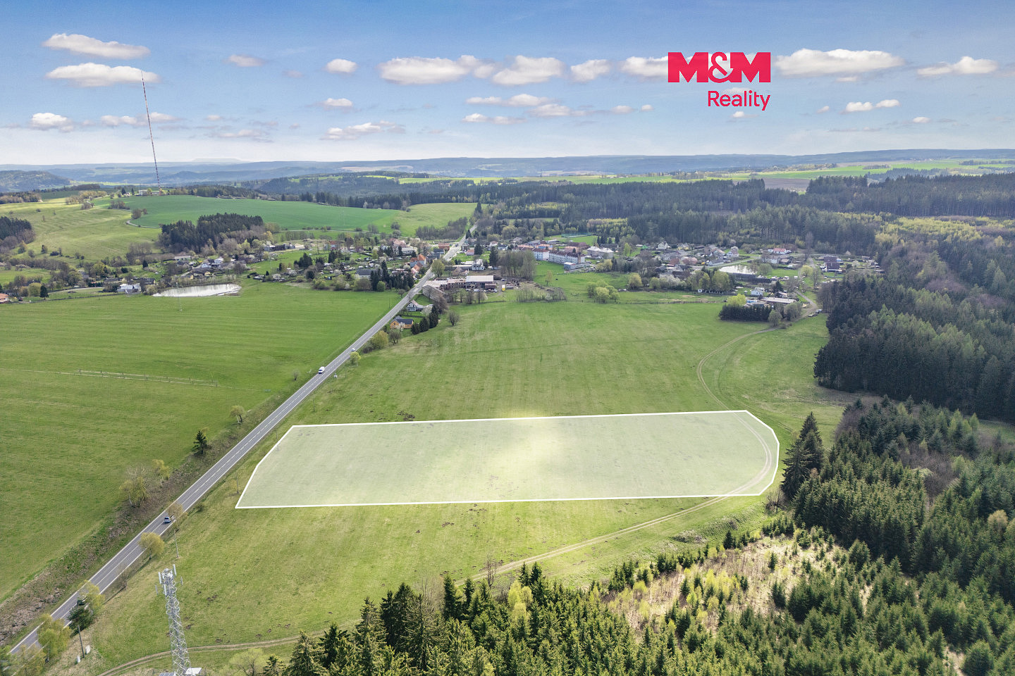 Prodej pole 69 439 m²