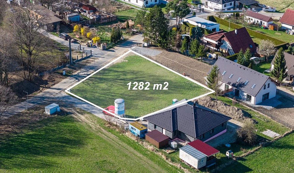 Prodej stavebního pozemku 1 282 m², Staré Hodějovice – náhled fotky 3