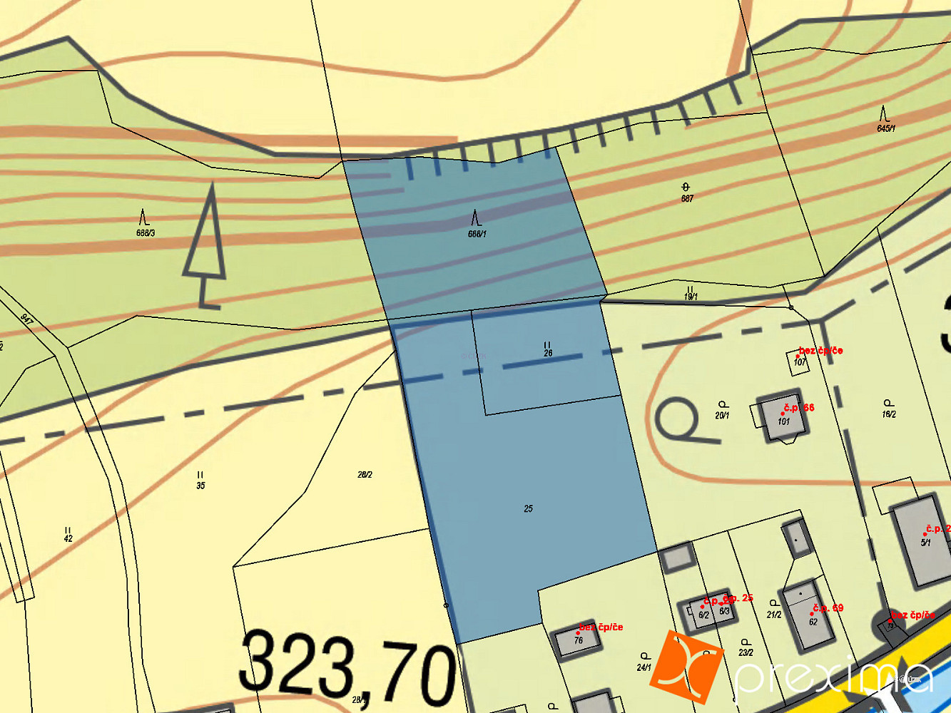 Prodej pole 4 272 m² – fotografie 2