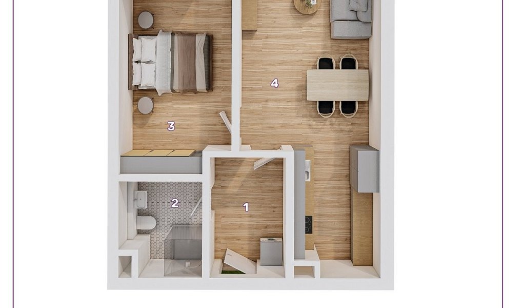 Prodej bytu 2+kk 53 m², Letohrad – náhled fotky 7