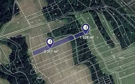 Prodej pole 4 120 m², Doubravice nad Svitavou, okres Blansko