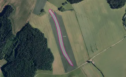 Prodej pole 9 706 m², Lažany, okres Blansko