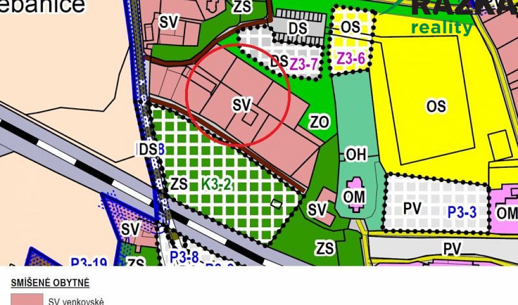 Prodej stavebního pozemku 1 661 m², Nebanice – náhled fotky 3