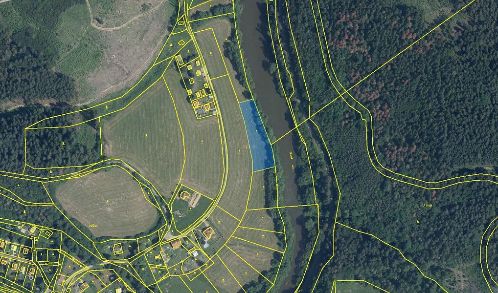 Prodej louky 3 578 m², Sázava – fotka 1 z 5