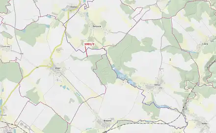 Dražba lesa 150 m², Borovník