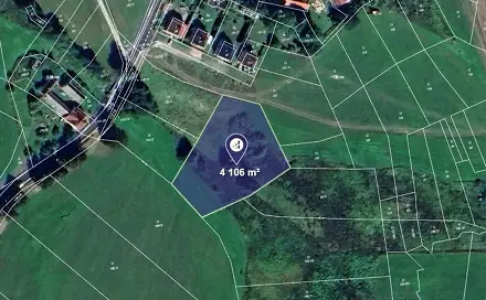 Prodej louky 1 454 m², Smilovy Hory, okres Tábor