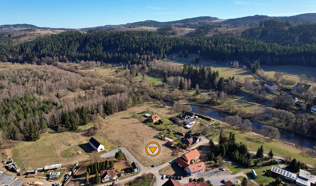 Prodej stavebního pozemku 1 039 m², Větřní – náhled fotky 2