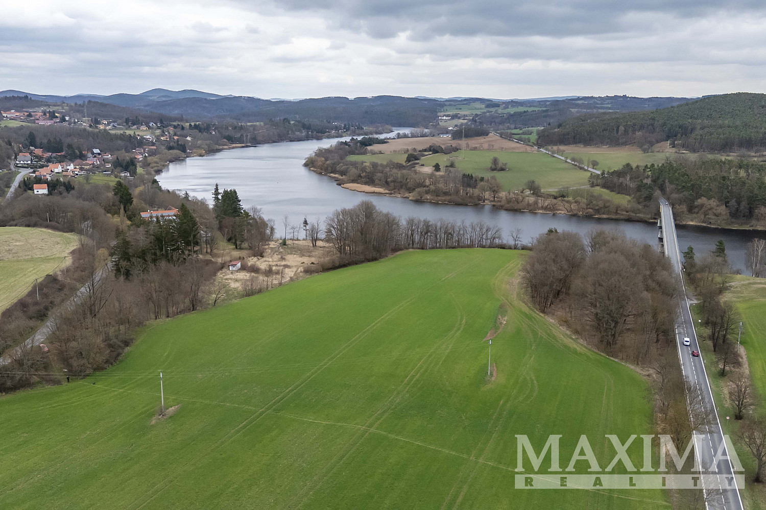 Pozemek o ploše 34543 m² - Hřiměždice, Vestec – pohled 5