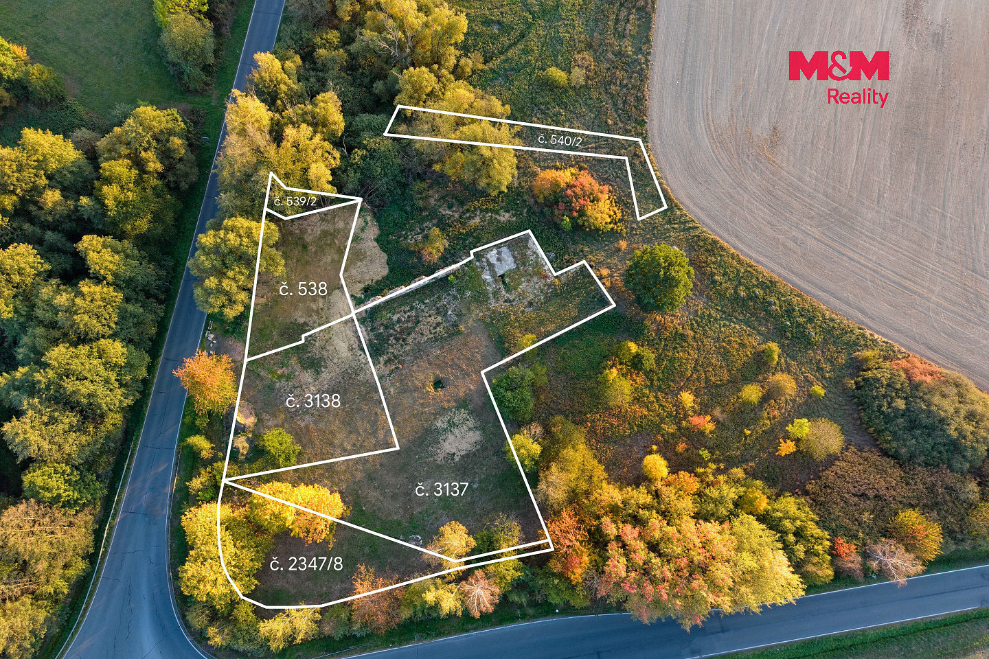 Prodej stavebního pozemku 3 613 m²
