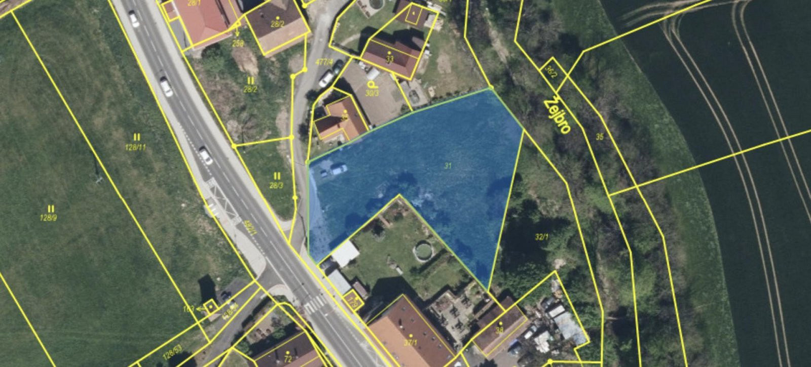 Prodej stavebního pozemku 1 782 m²