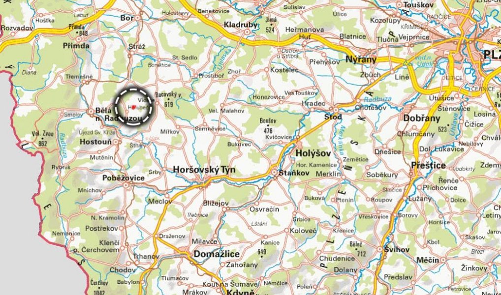 Prodej pole 11 320 m², Hostouň – náhled fotky 3