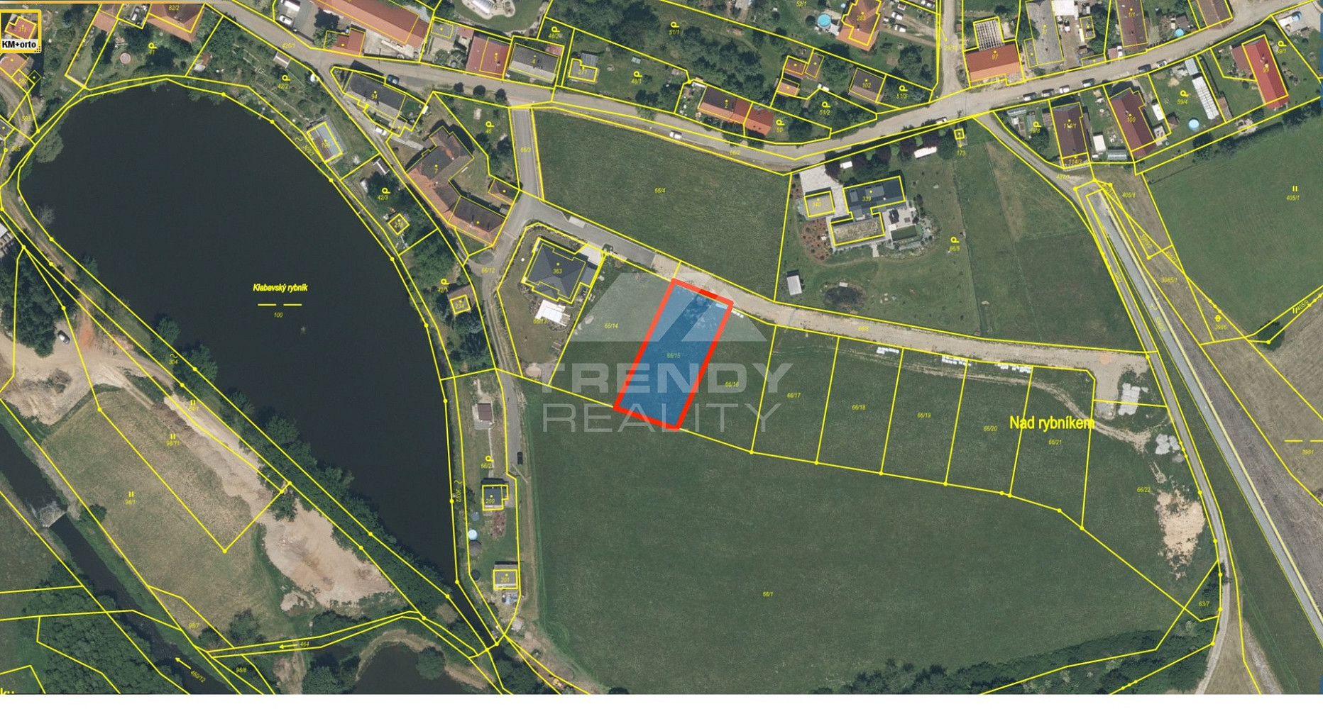 Prodej stavebního pozemku 1 069 m²
