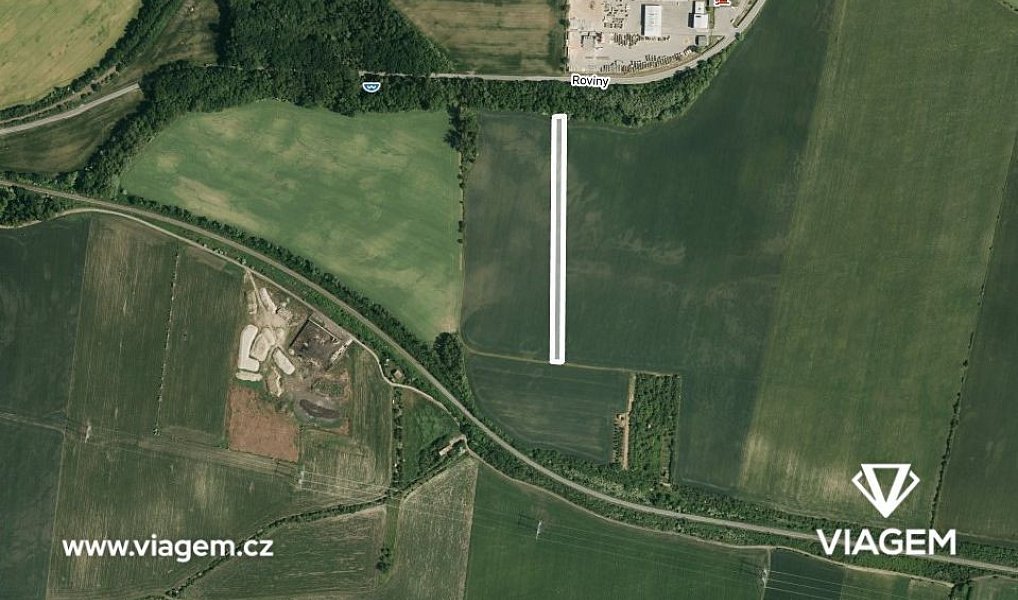 Prodej pole 2 832 m², Brno – fotka 1 z 5