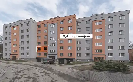 Pronájem bytu 3+1 75 m², Mládí, Vsetín