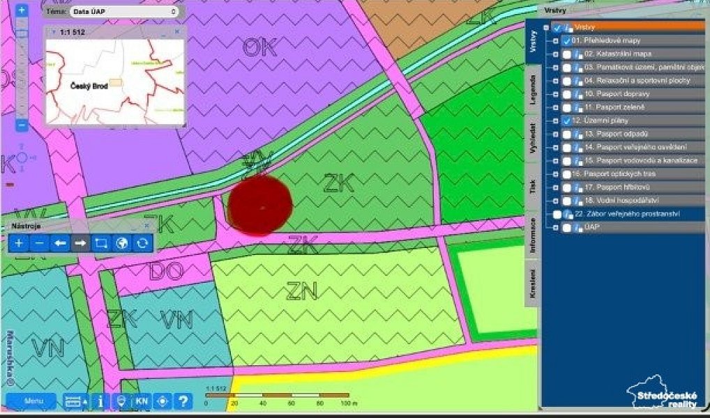 Prodej zahrady 2 363 m², Český Brod – náhled fotky 8