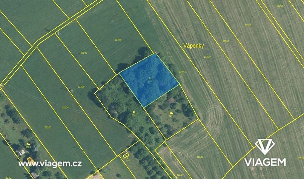 Prodej zahrady 510 m², Starý Jičín – náhled fotky 3