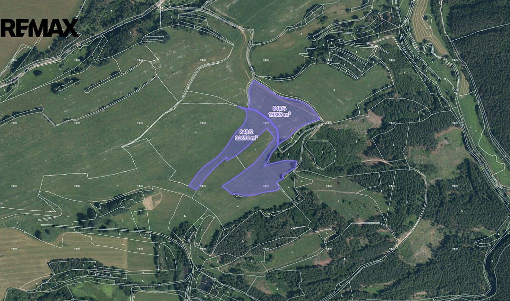 Prodej pole 104 100 m², Chodová Planá – náhled fotky 2