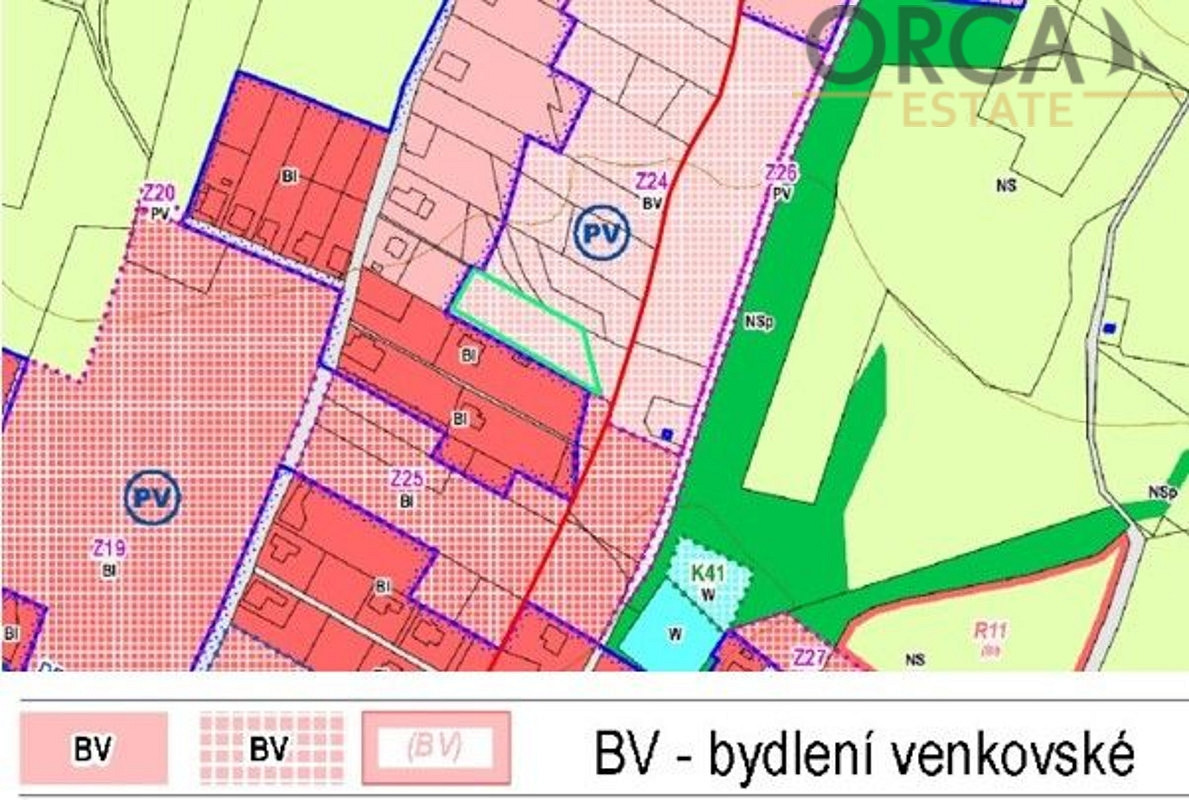 Prodej stavebního pozemku 2 867 m² – fotografie 2