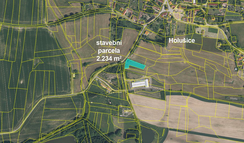 Prodej stavebního pozemku 2 234 m², Sedlice – náhled fotky 2