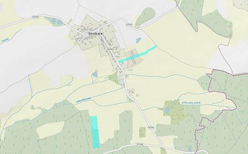 Prodej pozemku 3 595 m², Spálené Poříčí, okres Plzeň-Jih