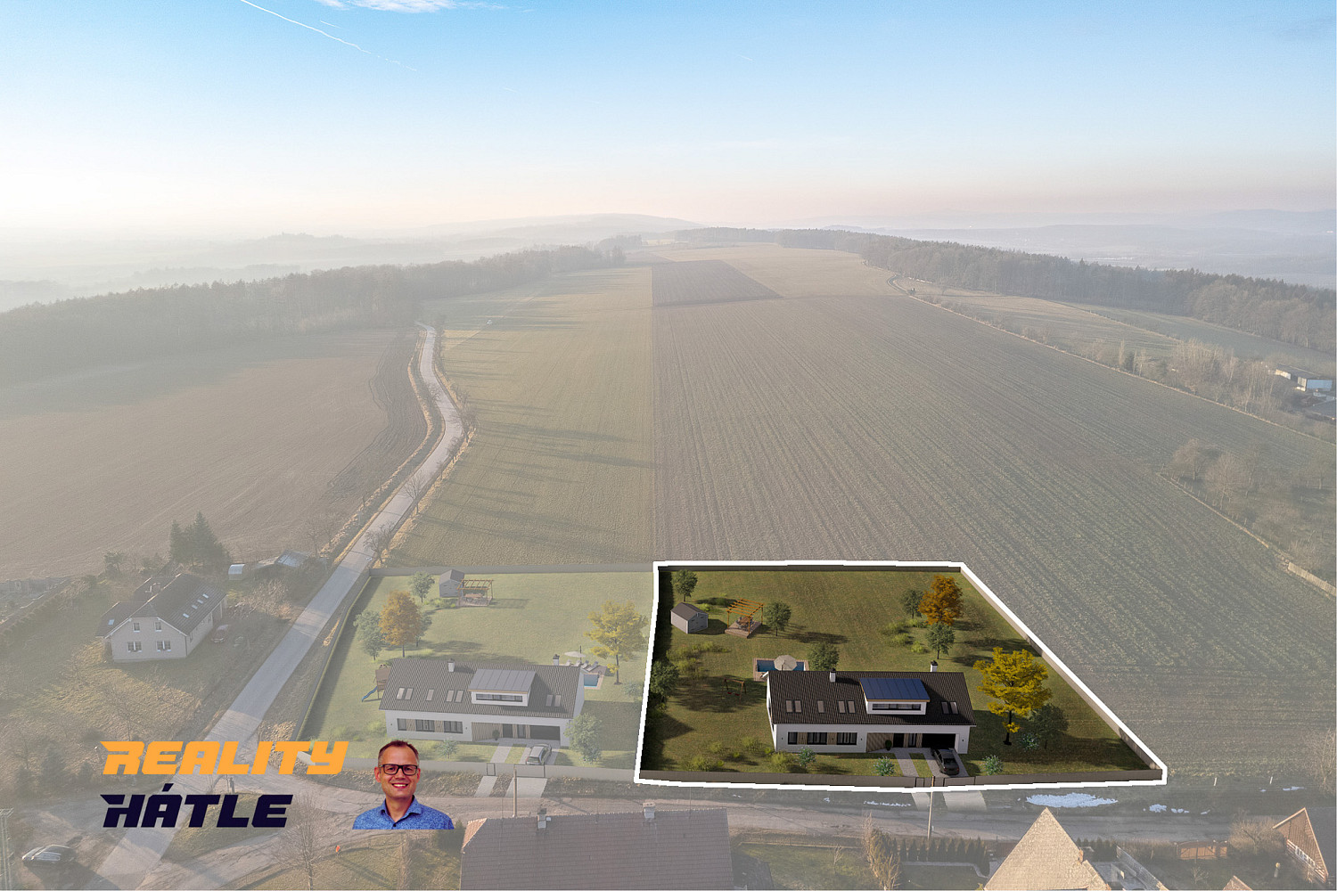 Prodej stavebního pozemku 2 879 m² – fotografie 2