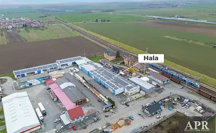 Prodej skladovacích prostor 2 242 m², Huštěnovice, okres Uherské Hradiště
