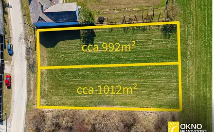 Prodej stavebního pozemku 992 m², Moravské Budějovice - Vesce, okres Třebíč