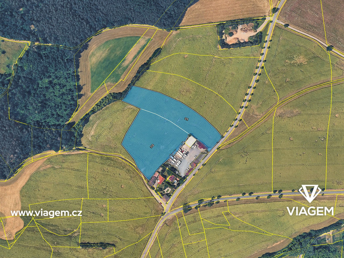Prodej pole 7 212 m² – fotografie 4