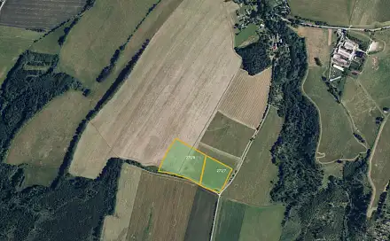 Prodej louky 18 182 m², Šternberk - Těšíkov, okres Olomouc