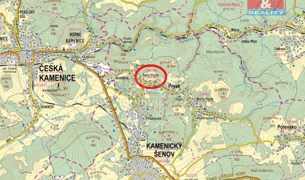 Prodej stavebního pozemku 558 m², Prysk – náhled fotky 9