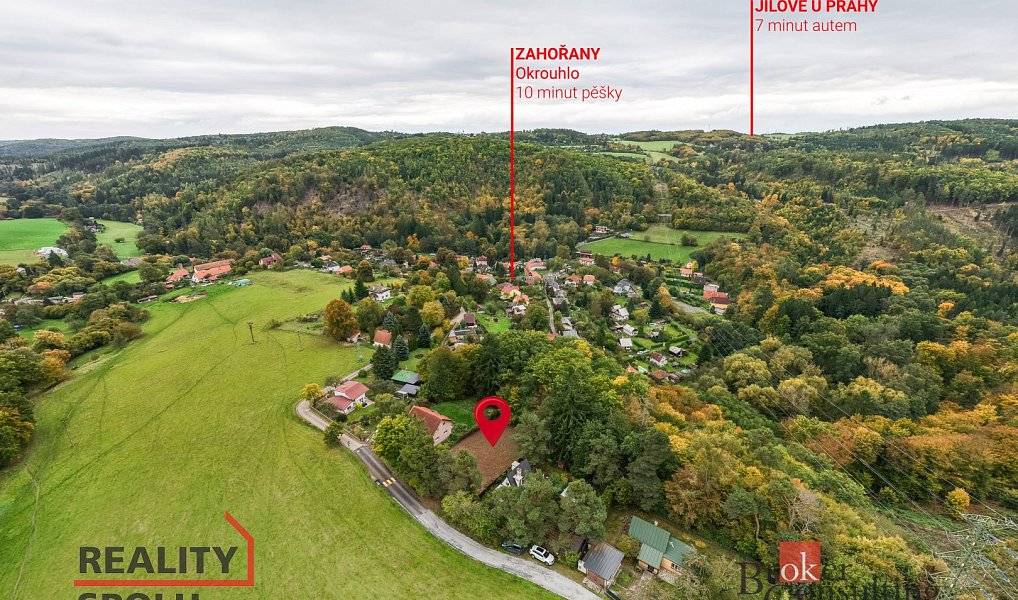 Prodej stavebního pozemku 783 m², Okrouhlo – náhled fotky 4