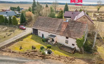 Prodej chaty/chalupy 175 m² s pozemkem 390 m², Prostiboř, okres Tachov