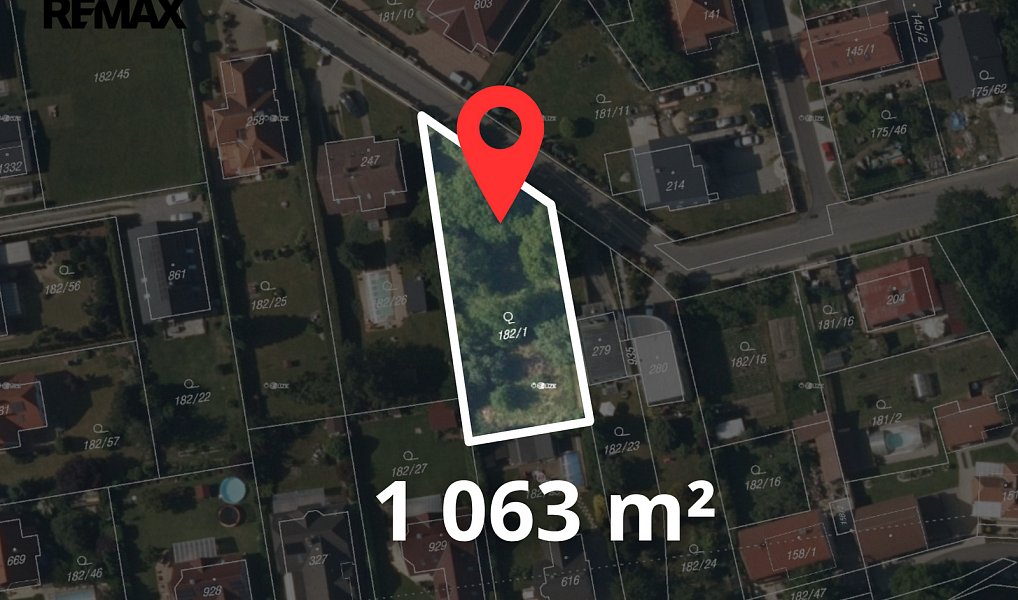 Prodej stavebního pozemku 1 063 m², Chýně – náhled fotky 6
