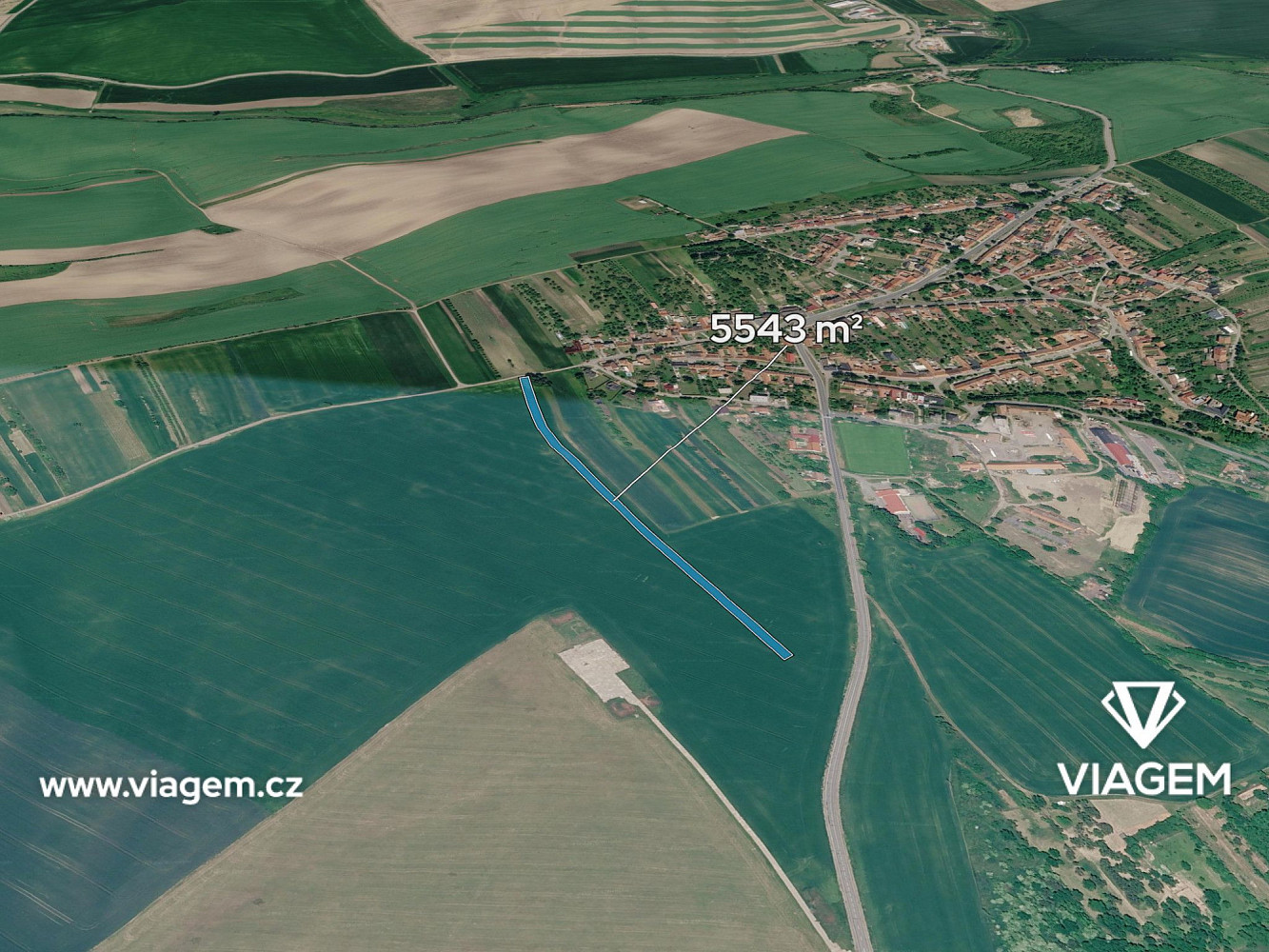 Prodej pole 923 m²