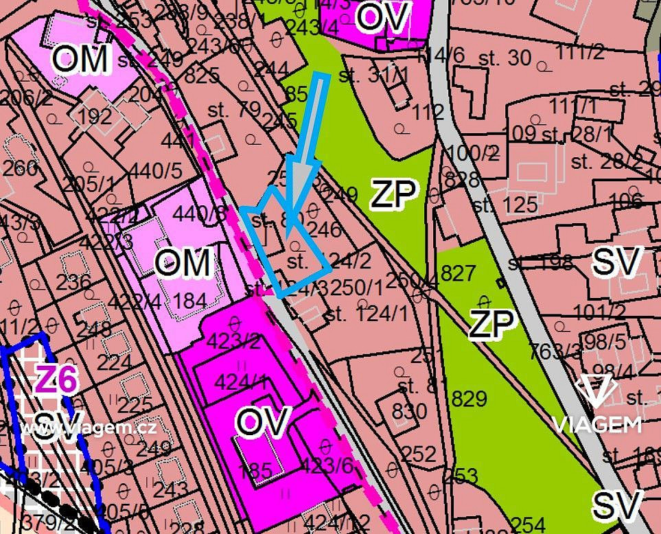 Prodej stavebního pozemku 1 022 m² – fotografie 2