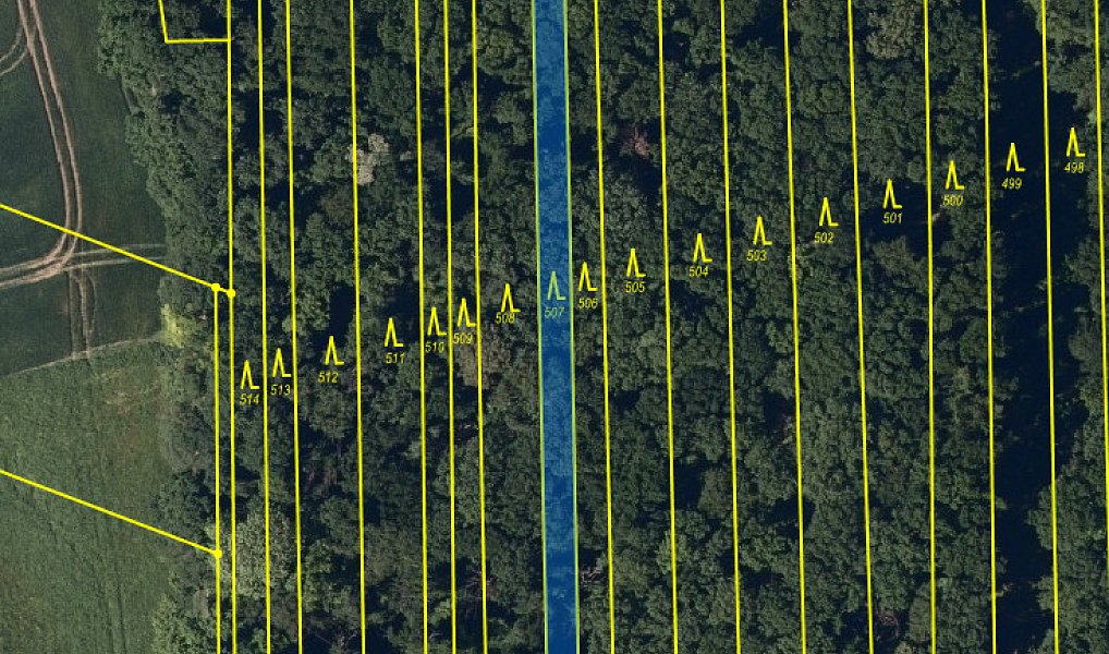 Prodej lesa 947 m², Roštění – náhled fotky 2