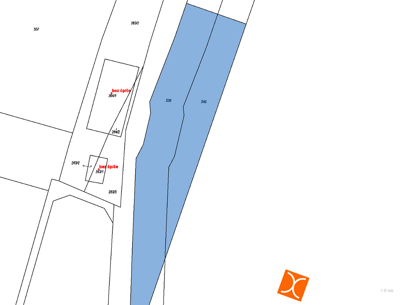 Prodej pole 658 m² – fotografie 2