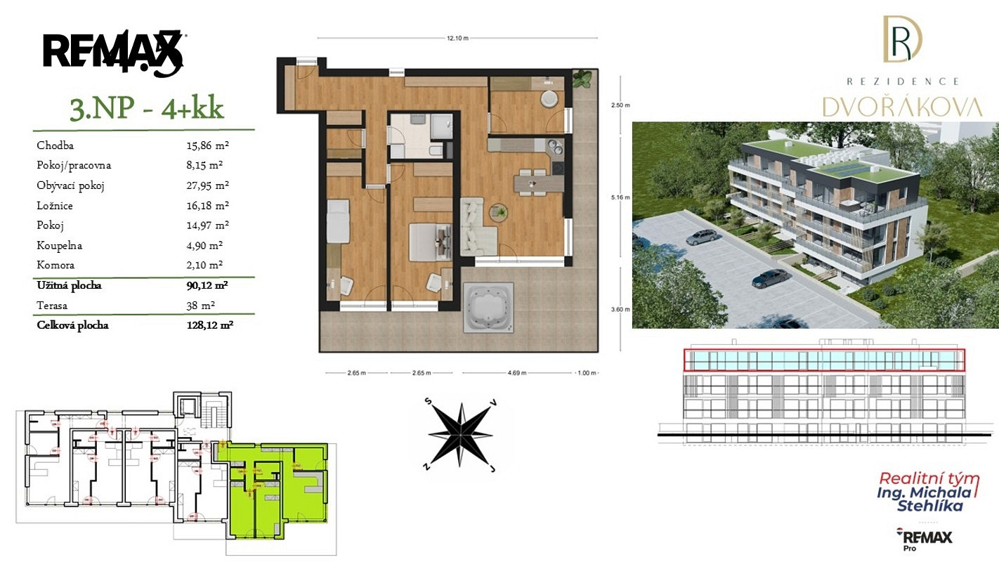 Prodej bytu 4+kk 90 m² — photo 4