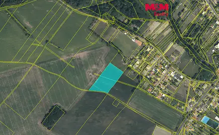 Prodej pole 10 482 m², Údlice, okres Chomutov