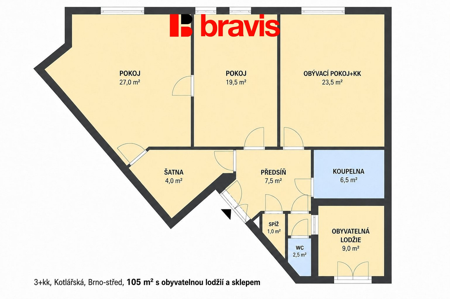 Prodej bytu 3+kk 105 m² — photo 5