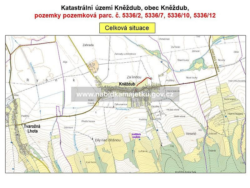 Prodej pozemku 1 813 m²