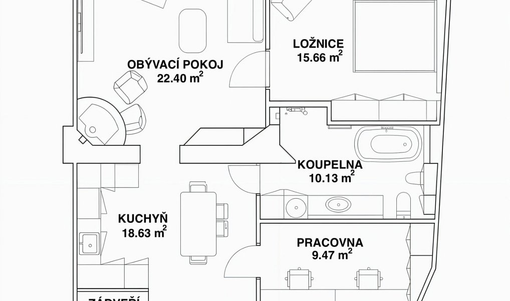 Prodej bytu 3+1 81 m², Ostrava – náhled fotky 24