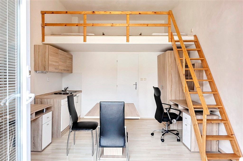 Pronájem bytu 1+kk 19 m², Brno