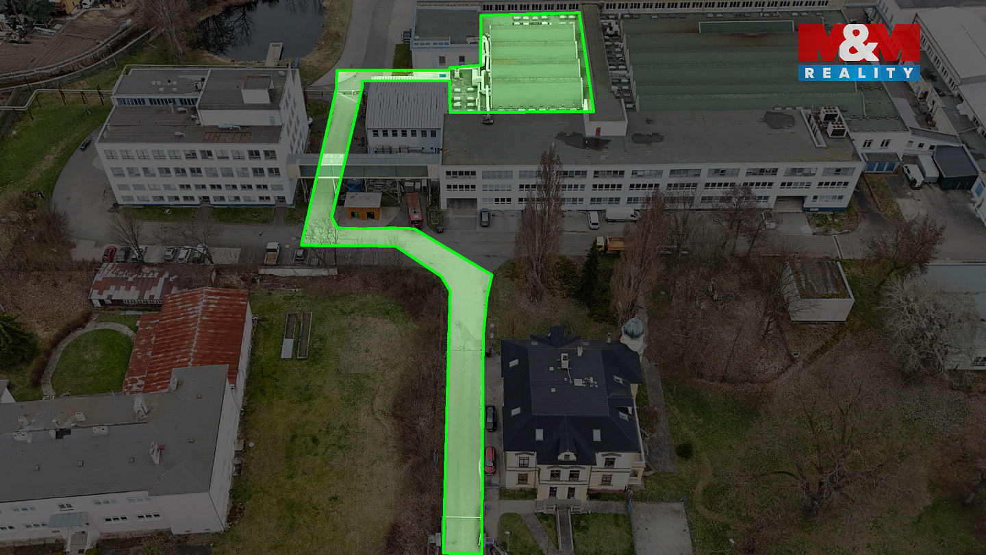 Pronájem skladu, 850 m², Jirkov, ul. Mostecká – pohled 3