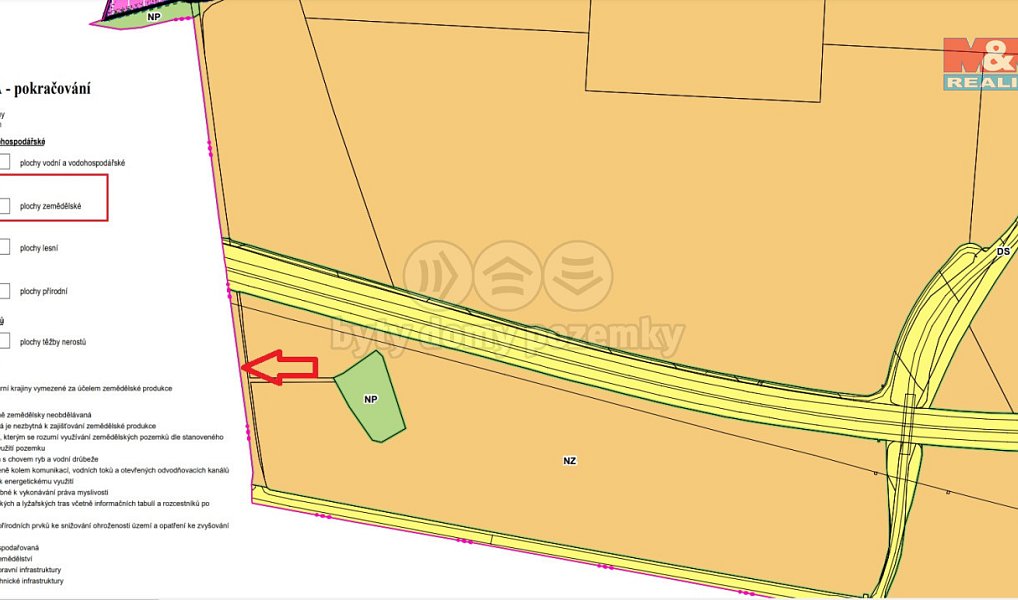 Prodej pole 1 884 m², Odrava – náhled fotky 4