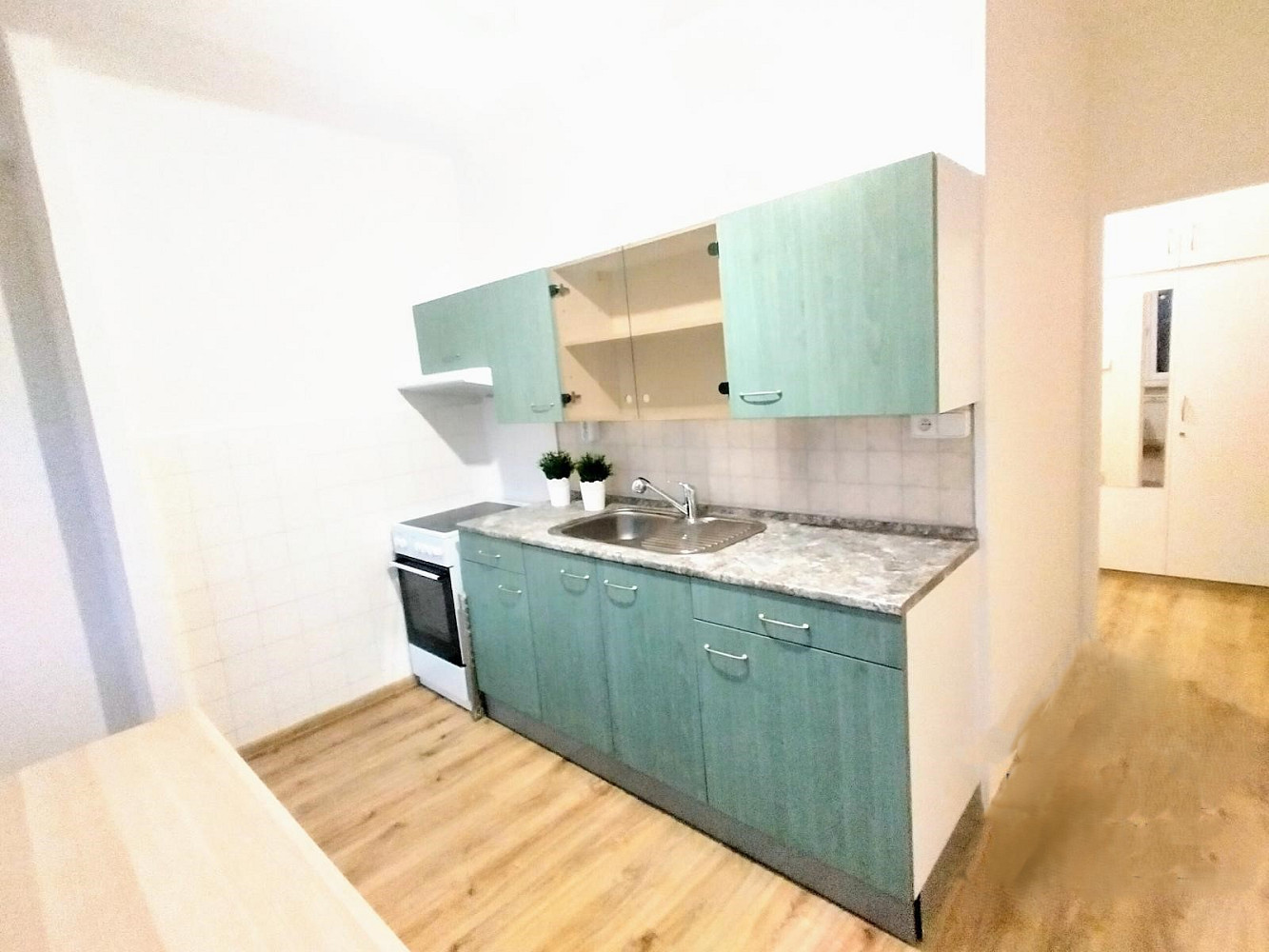 Pronájem bytu 1+1 35 m² - Widok 2