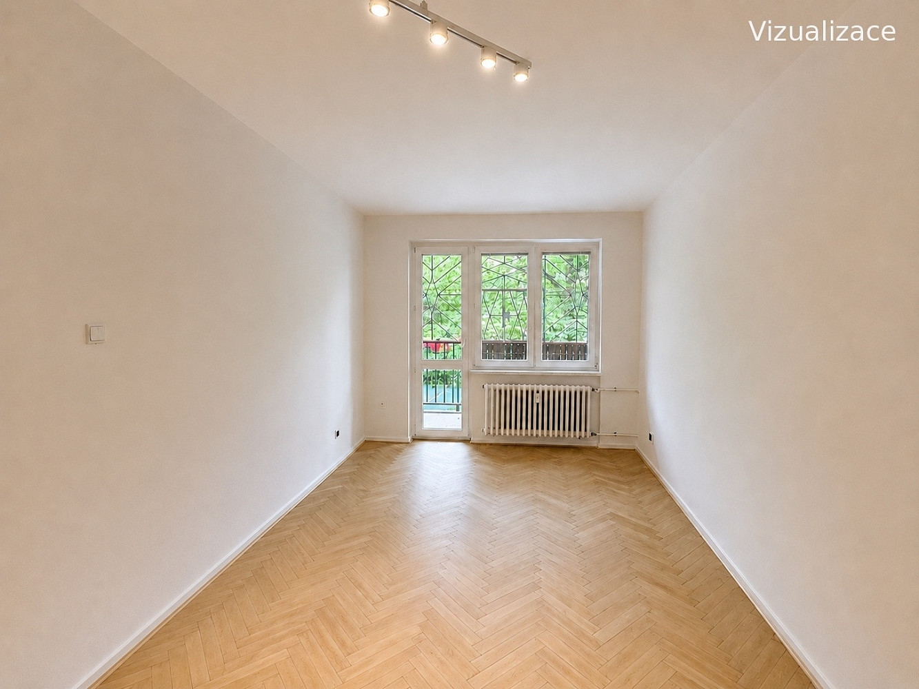 Prodej bytu 3+1 61 m² – pohled 2