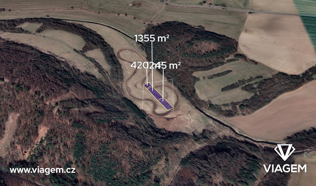 Prodej pole 391 m², Vranová Lhota – fotka 1 z 5